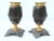 Traditional Egyptian Revival Bronze Candlesticks - a Pair For Sale - Image 3 of 9