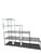 Vintage Glass Shelving Unit, 1980s For Sale - Image 10 of 10