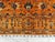 Rust Afghan Sultani Hand-Knotted Wool Rug - 9'8" X 8'1" For Sale - Image 12 of 14