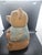 Vintage Teddy Bear Blue Sweater Ceramic Cookie Jar by Merlot Poppytrail