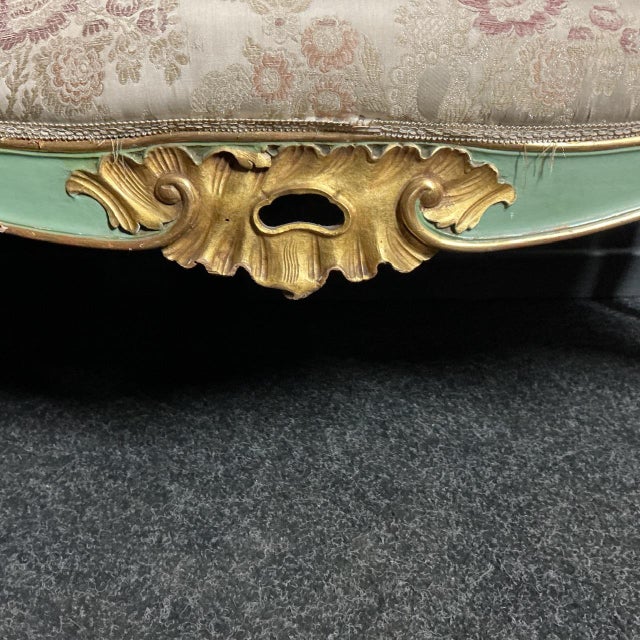 Wood Vintage French Sofa in Wood, 1965 For Sale - Image 7 of 8