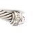 David Yurman Diamond & Rose De France Cable Cuff Bracelet, Sterling Silver For Sale In Greensboro - Image 6 of 7