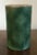 Green Early 20th Century Chinese Late Qing Monochrome Green Porcelain Cylinder Vase For Sale - Image 8 of 13