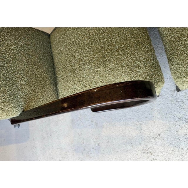 Green Art Deco Lounge Chairs by Jindrich Halabala, Set of 2 For Sale - Image 8 of 18