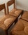 Mid-Century Elm and Rush Dining Chairs by Maison Regain, 1970s, Set of 4 For Sale - Image 14 of 17