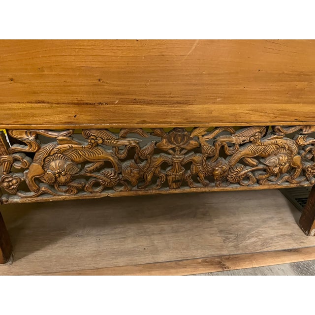 Late 19th Century Qing Dynasty Elm Armoire For Sale - Image 10 of 10