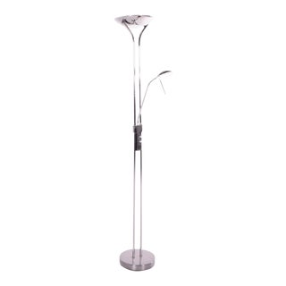 Danish Metal Floor Lamp, 1950s For Sale