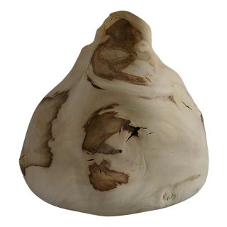 Languid#2 Vase in Fig Tree Wood by Yann Marot For Sale