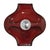 German Red Ceramic Wall Light by Hustadt Keramik, 1970 For Sale - Image 9 of 16