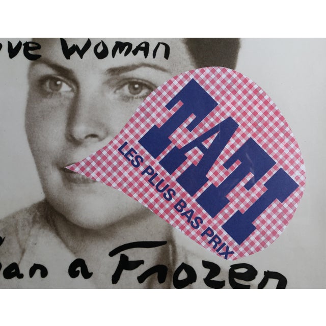 Julian Schnabel I'd Rather Have a Live Woman than a Frozen Leopard, 1990 Screenprint, signed and numbered in pencil...