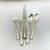 Oneida Vintage Oneida/Rogers “Flirtation” Silverplate With Int'l Silver Co. Storage Chest - 80 Pcs: Service for 12, Steak Knives and Serving Pieces Flatware For Sale - Image 4 of 18