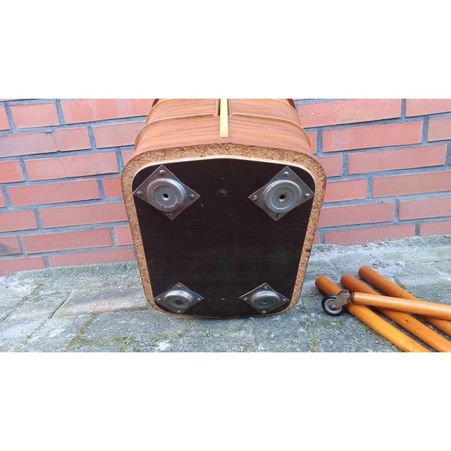 1960s Danish Sewing Box in Teak, 1960s For Sale - Image 5 of 18