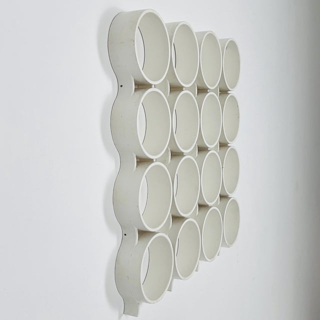 Space Age White Plastic Wall or Ceiling Panels System, Switzerland, 1970s For Sale - Image 9 of 11