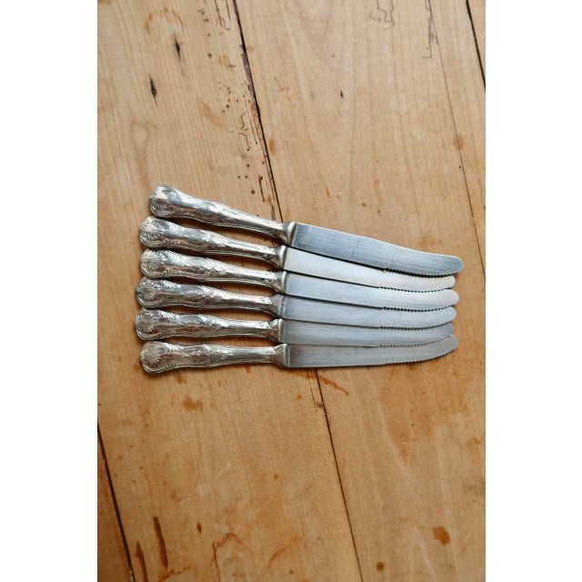 Mismatched Cutlery in Silver Metal, Set of 12 For Sale - Image 4 of 12