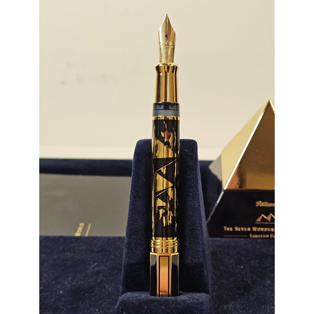 The first of Pelikan's "Seven Wonders of the World" series, this oversized pen celebrates the mythic and mystical...