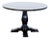 Ligna Round Wood Dining Table on Pedestal Base For Sale