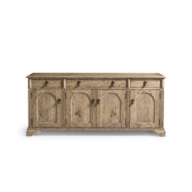 The sideboard brings a touch of European country charm to today's homes. Its long, sturdy shape and gently weathered wood...