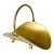 Mid-Century Federal Arts & Crafts Old Gold Matte Finish Firewood Holder With Paw Feet. For Sale