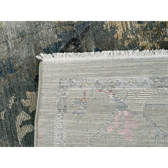 9ft X 12ft Loloi Giada Jardin Area Rug, Lagoon Multi For Sale - Image 9 of 12