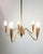 1960s Chandelier in Teak and Brass, 1960s For Sale - Image 5 of 6