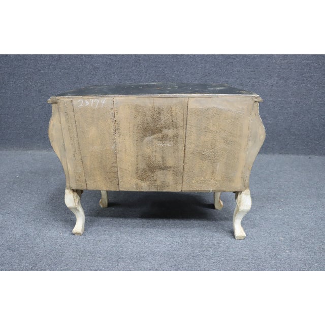 Gray Italian Baroque Commode For Sale - Image 8 of 8