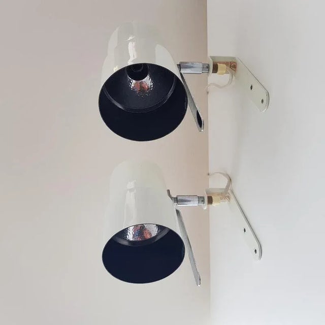 Wall Sconces by Hans-Agne Jakobsson, 1950s, Set of 2 For Sale - Image 6 of 8