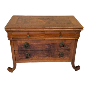 Late 20th Century Antique Italian Empire Style Jewelry Chest