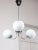Italian Chrome and Opaline Chandelier, 1970s For Sale - Image 10 of 11