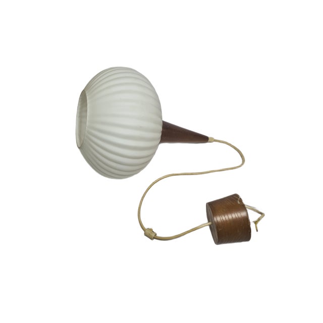 Brown Postmodern Pendant Lamp, Germany, 1960s For Sale - Image 8 of 10