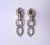 Vintage Kenneth Jay Lane Faux Diamond Dangle Earrings, Pair For Sale - Image 9 of 12