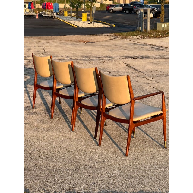Mid 20th Century Stow and Davis Arm Chairs - Set of 4 For Sale - Image 5 of 12