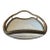 23 3/4”W x 3 1/4”H x 16”D This exquisitely crafted vanity tray embodies the streamlined elegance of the Art Deco era. A...