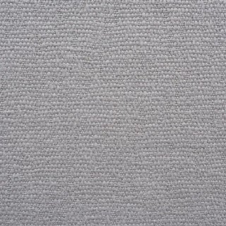 Sample- Schumacher Finn Heavyweight Linen Fabric in Pewter For Sale