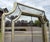 Traditional Vintage Regency Inspired Antique Mirrored Folding Screen For Sale - Image 3 of 10