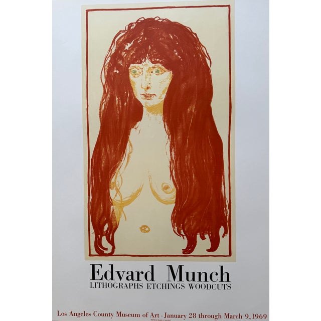 Edvard Munch, Nude, Etchings, Woodcuts, Lacma, 1969, Print For Sale - Image 10 of 10