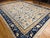 19th Century Oversized Chinese Peking Rug in All-Over Leaf & Vine Pattern For Sale - Image 4 of 18