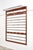 Large Mid-Century Mahogany Wall Coat Rack, 1960s For Sale - Image 11 of 11