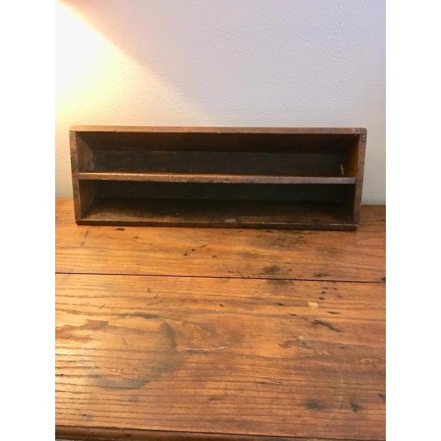 American 1900s Americana Wooden Tool Carrier For Sale - Image 3 of 10