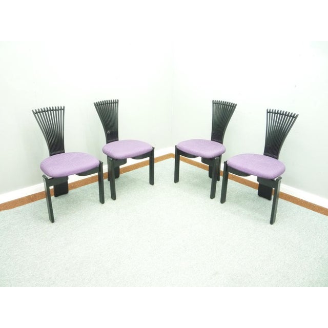 4 dining chairs by Torstein Nilsen. from first owner and in authentic original condition. Overall minimal signs of wear....