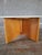 1970s Oak and Calcatta Marble Coffee Side Table, in Manner of Frank Lloyd Wright For Sale In Raleigh - Image 6 of 13