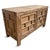 Antique Brick Elm Sideboard For Sale - Image 9 of 10