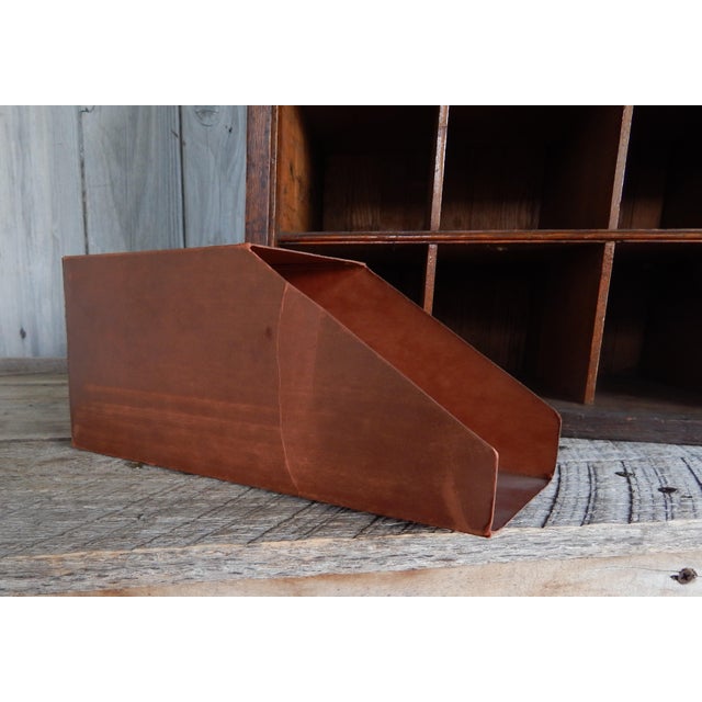 1920's Globe Tambor Door Table Top Lockable Mail Sorter Chairish