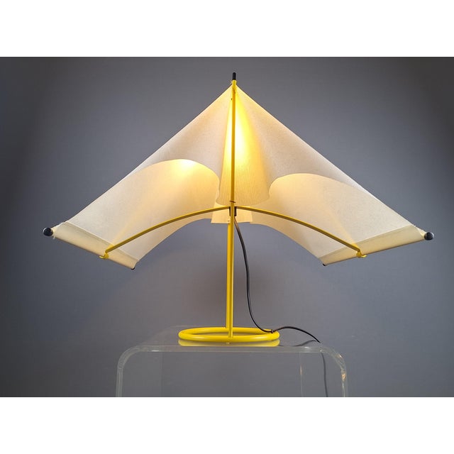 Modern Le Falene Table Lamp by Piero De Martini for Arteluce, 1980s For Sale - Image 3 of 8
