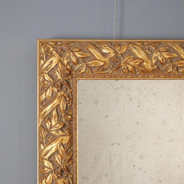 Large Carved Gilt Frame For Sale - Image 4 of 10