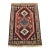 Yalameh Rug 1’9” X 2’8” Red Wool Vintage Tribal Hand-Knotted Oriental Carpet For Sale