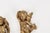 1950s Mid-Century Set of 3 French Gold Leaf Cherub Wall Hangings For Sale - Image 5 of 15
