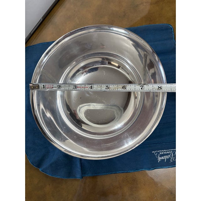 Tiffany and Co. 1950's Tiffany Sterling Silver Bowl For Sale - Image 4 of 9