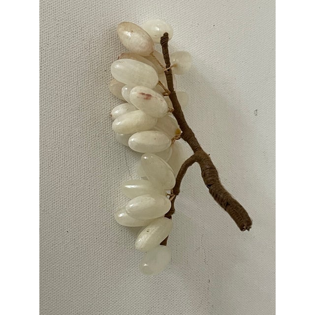 Delicate Vintage Alabaster Grape Vine Cluster For Sale - Image 4 of 4