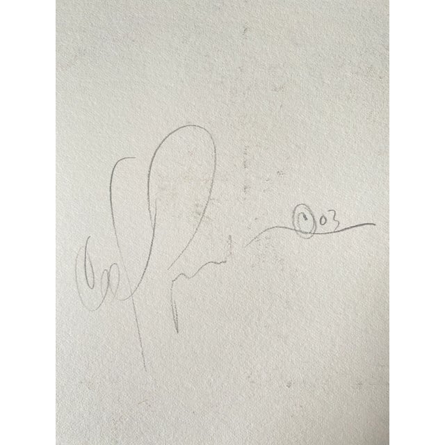 Fusion Series #1908 Collage on Watercolor Paper by Cecil Touchin For Sale In New York - Image 6 of 6