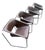 Set of 4 Vintage 1976 Paul Boulva Lotus Chairs for Artopex For Sale